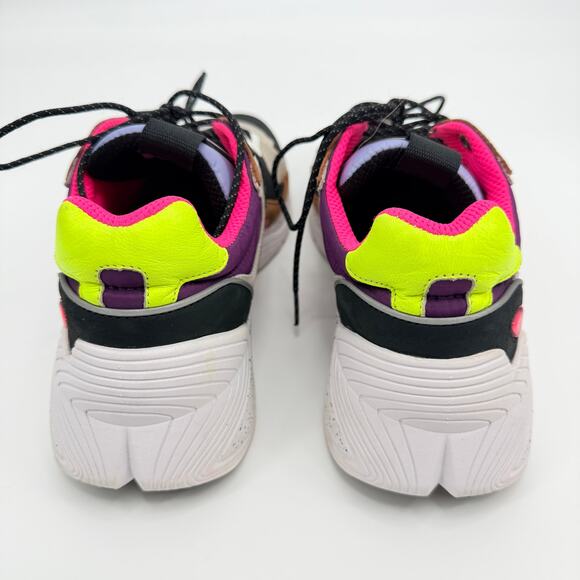 MCQ Alexander McQueen Swallow Daku Trainers Almond Multi Sneaker Leather EU45 - Picture 5 of 9